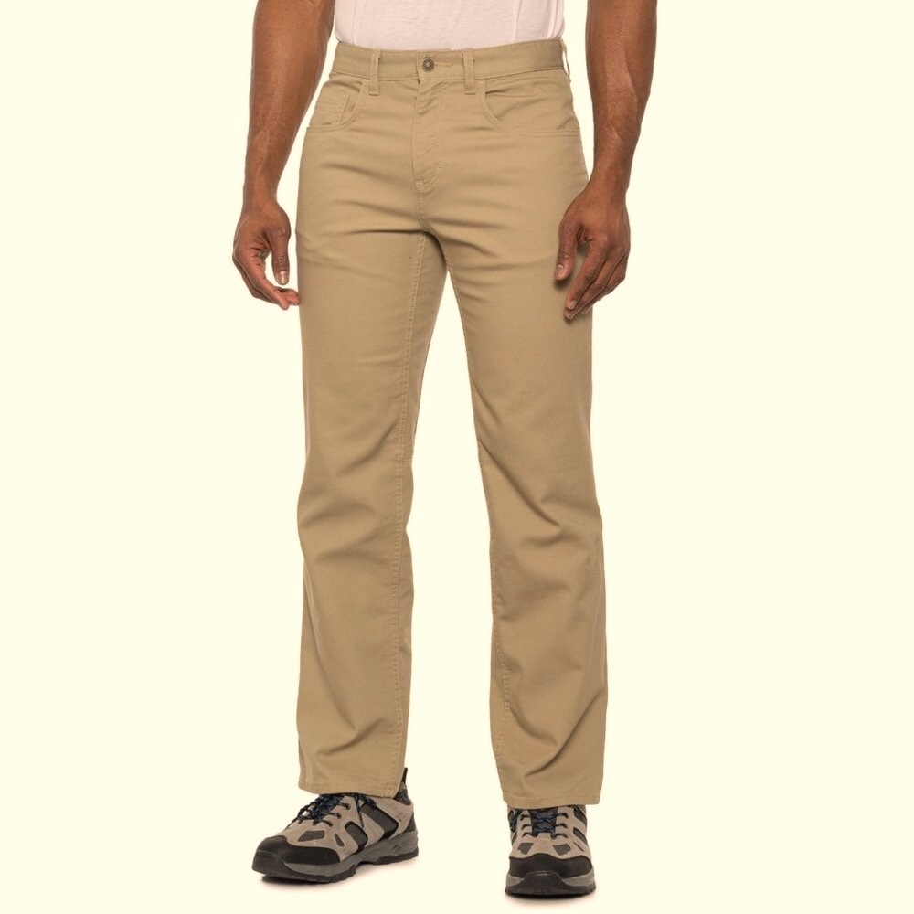 Timberland Pants 42 x 30 Khaki Straight Fit Pro Series Flex Canvas [New] - Picture 4 of 5